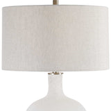 Whiteout Mottled Glass Table Lamp by Uttermost - View 6