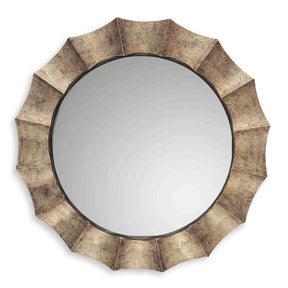 Gotham U Antique Silver Mirror - Silver / Gold by Uttermost - View 1