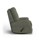 Devon Transitional Fabric Swivel Gliding Recliner | Flexsteel
