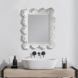 Sea Coral Coastal Mirror - Silver / White by Uttermost - View 8