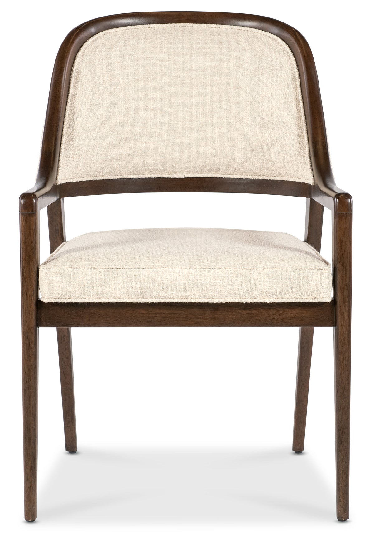 Archives Upholstered Arm Chair - Beige / Dark Brown by Hooker Furniture - View 8