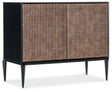 Melange Boucle Accent Chest - Black / Dark Brown by Hooker Furniture - View 1