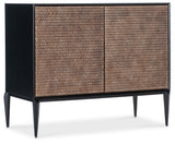Melange Boucle Accent Chest - Black / Dark Brown by Hooker Furniture - View 1