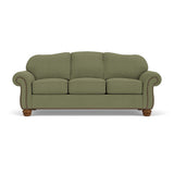 Bexley Leather Sofa, Nailhead Trim | Flexsteel