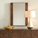 Macario Mid-Century Wood Mirror Woodtone - Dark Brown by Uttermost - View 4