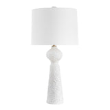 Sonata Textured Table Lamp - White by Uttermost - View 4