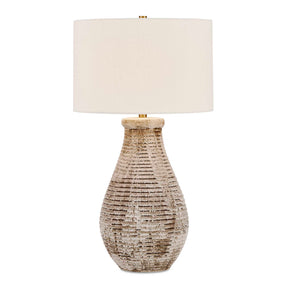 Dorothea Textured Table Lamp Brown / Gray - Light Brown by Uttermost - View 1