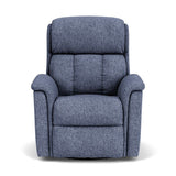 Luna Transitional Fabric Swivel Gliding Recliner | Flexsteel