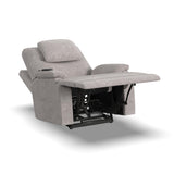 Zecliner Model 2 Petite Power Sleep Chair - Dove | Flexsteel