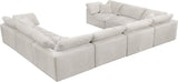 Cozy - Modular Sectional Cloud 8 Piece - Beige - 634Cream - Sec8A - Home Elegance USA - 5