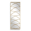 Crossed Up Full Length Mirror - Gold by Uttermost - View 1