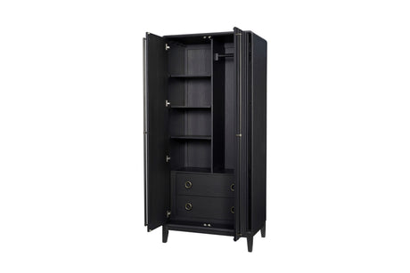 Armoire in Peppercorn Finish - sold by Home Elegance USA