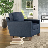 Moxy Fabric Chair, Rounded Mailbox Arms | Flexsteel
