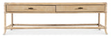 Retreat Pole Rattan Coffee Table - Beige by Hooker Furniture - View 4
