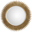 Marlo Round Mirror - Gold by Uttermost - View 1