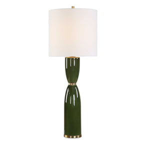 Nacua Table Lamp - Dark Green by Uttermost - View 1
