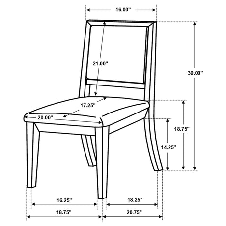 Daniela Black 5-piece Dining Set - sold by Home Elegance USA