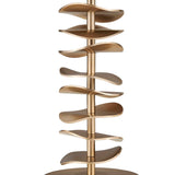Akoa Metal Disc Table Lamp - Gold by Uttermost - View 7