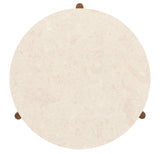 Eleana Round Coffee Table Medium Wood - Beige / Dark Brown by Hooker Furniture - View 7
