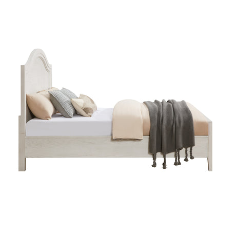 Arlington King Panel Bed - Light Brown | Flexsteel