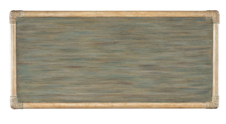 Retreat Pole Rattan Chest - Green / Beige by Hooker Furniture - View 6