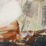 Outburst Hand Painted Modern Art Black / Blue / Brown / Gray / Green / Orange / Red / White / Woodtone - Gray / Beige by Uttermost - View 5