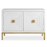 Aiken 2 Door Cabinet - White by Uttermost - View 1