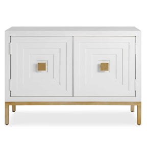 Aiken 2 Door Cabinet - White by Uttermost - View 1
