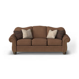 Bexley Fabric Sofa, Nailhead Trim | Flexsteel