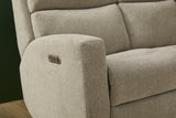 Score Transitional Fabric Power Reclining Sofa With Power Headrests & Lumbar | Flexsteel