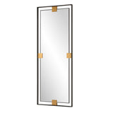Cornerstone Oversized Mirror - Black by Uttermost - View 4