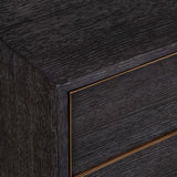Besos 4 Drawer Chest Walnut - Dark Brown by Uttermost - View 6