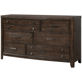 Antique Brown Dresser Cedar Lined Bottom Drawers