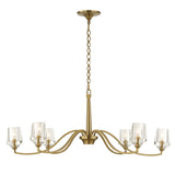 Barcelona 6 Light Brass Chandelier - Gold by Uttermost - View 11