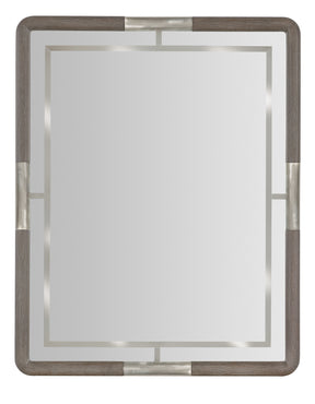 Modern Mood Landscape Mirror - Dark Brown by Hooker Furniture - View 1