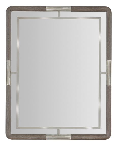 Modern Mood Landscape Mirror - Dark Brown by Hooker Furniture - View 1