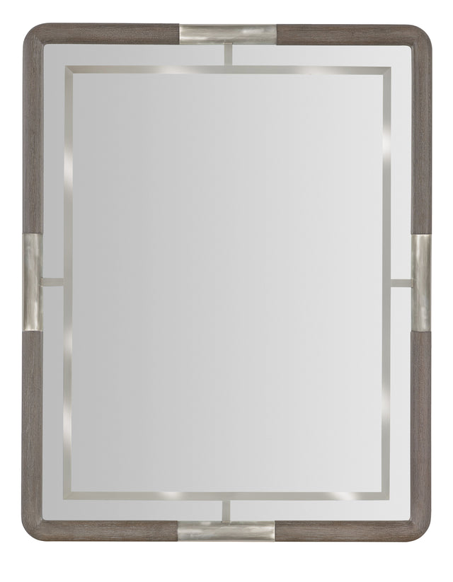Modern Mood Landscape Mirror - Dark Brown by Hooker Furniture - View 1