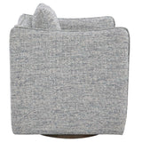 Corben Swivel Chair - Light Gray by Uttermost - View 5