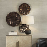 Peonia Outdoor Wall Art (Set of 3) - Bronze by Uttermost - View 2