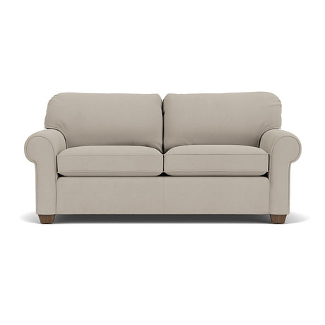 Thornton Leather Stationary Full Sleeper | Flexsteel