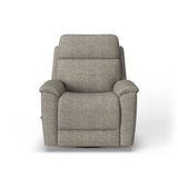Refined Transitional Fabric Swivel Gliding Recliner | Flexsteel