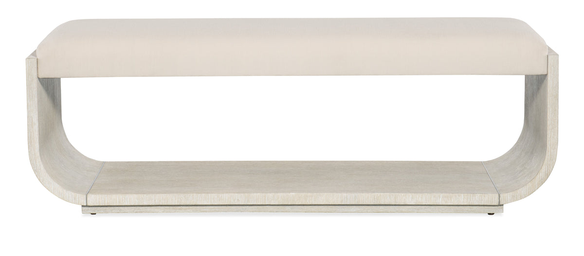 Modern Mood Bed Bench - Beige by Hooker Furniture - View 5