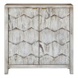 Catori Console Cabinet Smoked Ivory - Light Gray by Uttermost - View 1