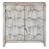 Catori Console Cabinet Smoked Ivory - Light Gray by Uttermost - View 1