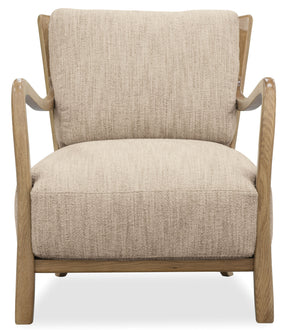 Nolan Accent Chair - Beige by Hooker Furniture - View 1