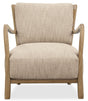 Nolan Accent Chair - Beige by Hooker Furniture - View 1