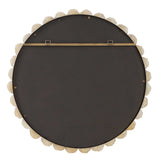 Nolina Round Mirror - Gold by Uttermost - View 4