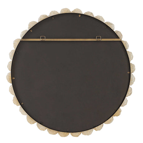 Nolina Round Mirror - Gold by Uttermost - View 4