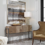 Nevis Contemporary Console Table - Light Brown by Uttermost - View 2