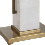 Column White Marble Table Lamp by Uttermost - View 6